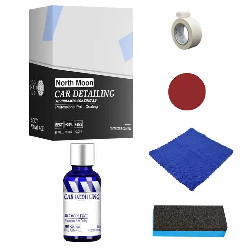 

Car Liquid Ceramic Coating Super Hydrophobic Nano Coating Agent Protective Car Polish Wax Car Polishing Kit Anti Scratches