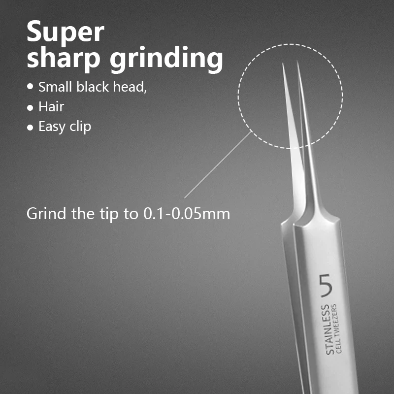 Пинцет Для Удаления чёрных точек из нержавеющей стали |