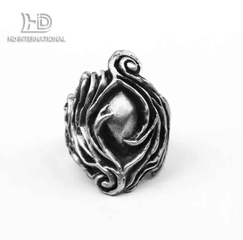 Кольцо из серебра 925 пробы с кружевом в стиле барокко набор для укладки