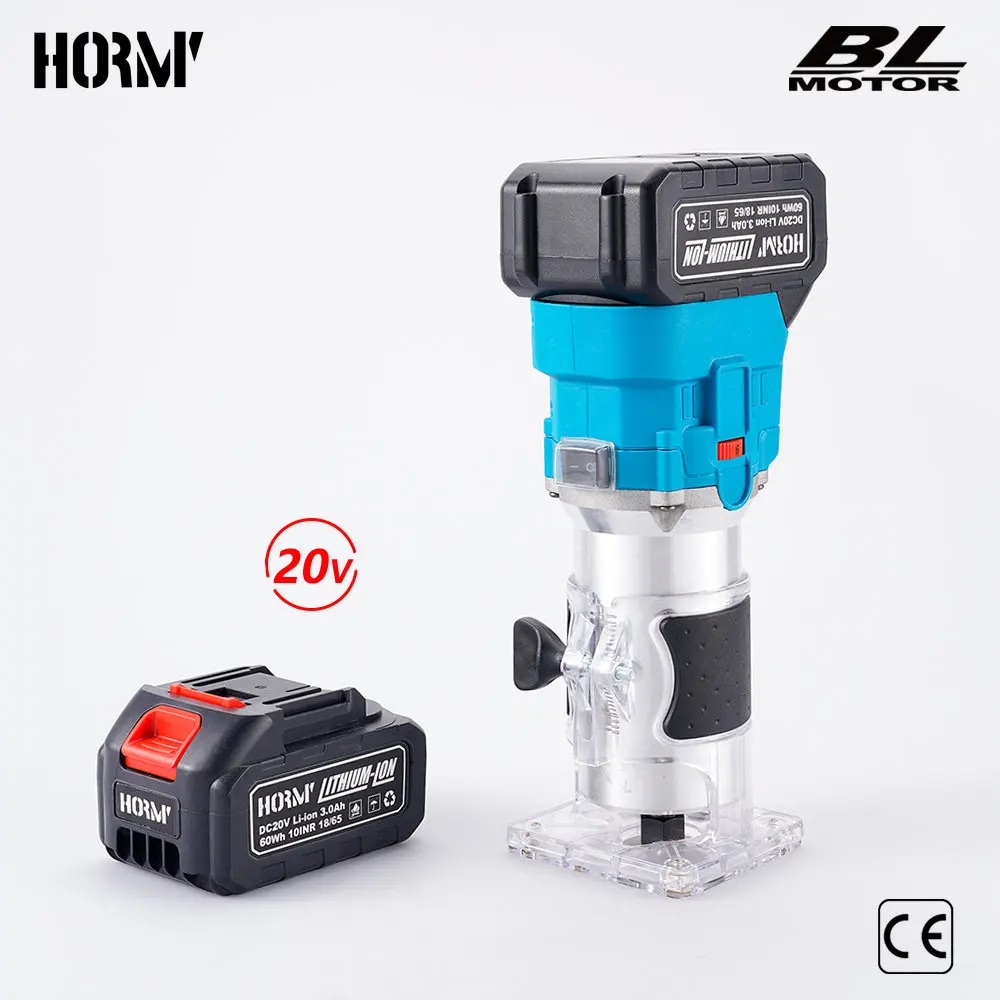 Brushless Electric Trimmer Woodworking Milling Machine Elect