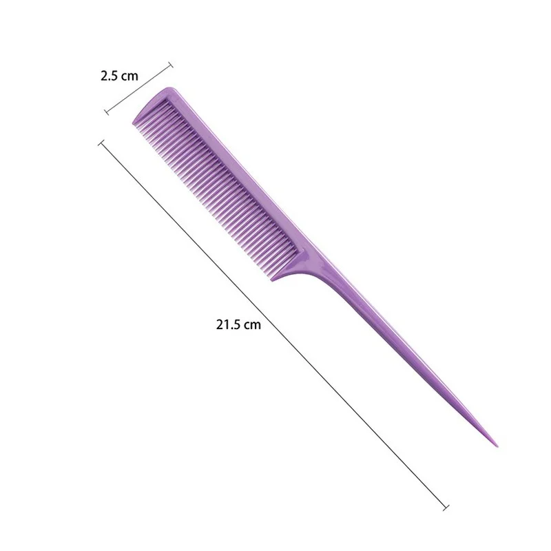 Профессиональная расческа для волос щетка стальная игла заостренный хвост