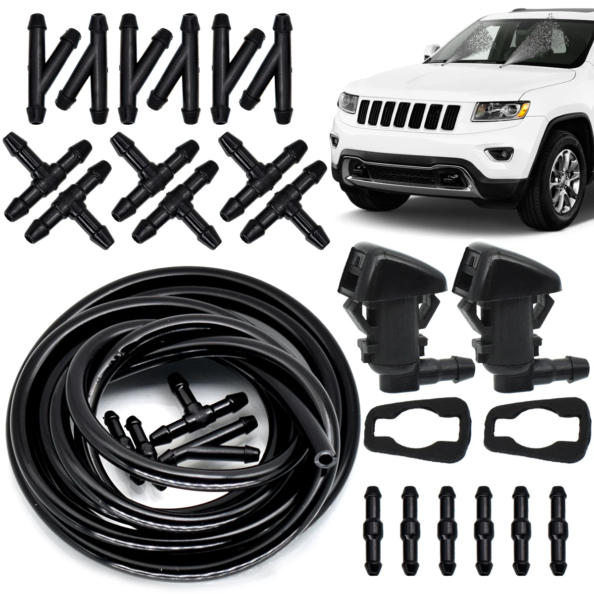 Омыватель лобового стекла для Jeep Grand Cherokee WK2 2011-2019 Liberty KK Commander Dodge Nitro Durango