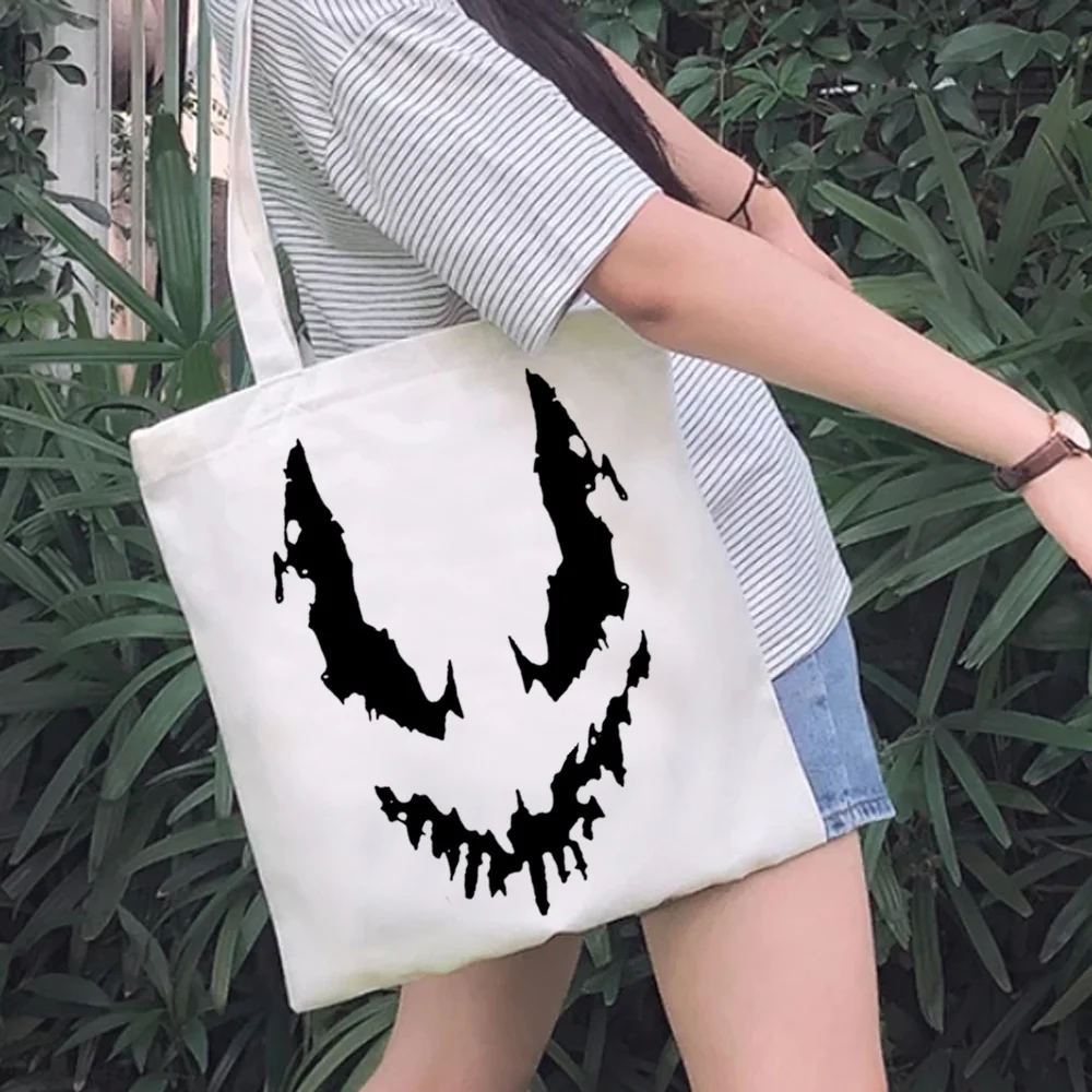 

drain gang shopping bag canvas reusable shopper grocery cotton bolsas de tela bag bolsas ecologicas bolsa compra sac toile