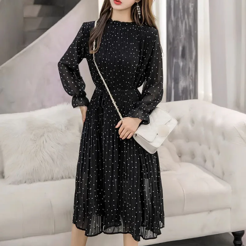 Женское Шифоновое Платье С Каскадными Оборками. Повседневное Длинное