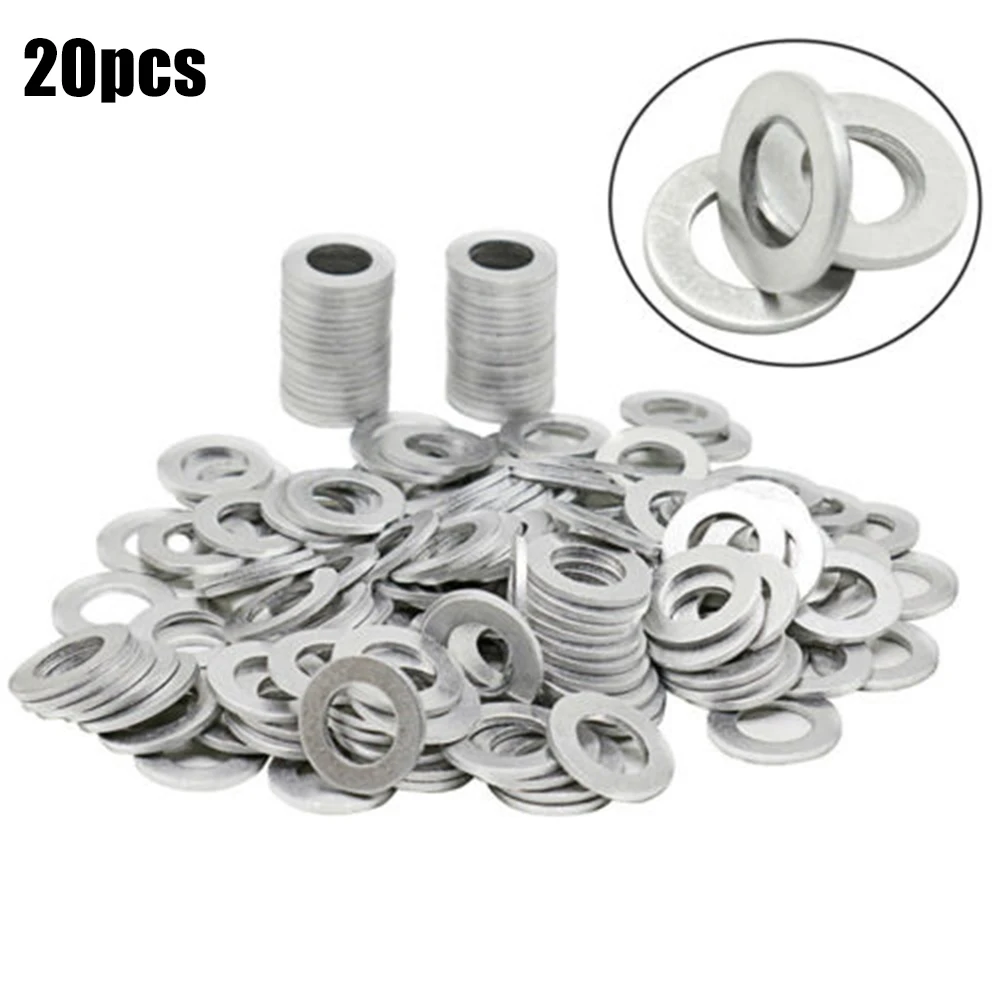 

20x Oil Drain Plug Gasket Crush Washer 90430-12031 For Toyota Parus Tundra Car Oil Drain Plug Gasket Accessories