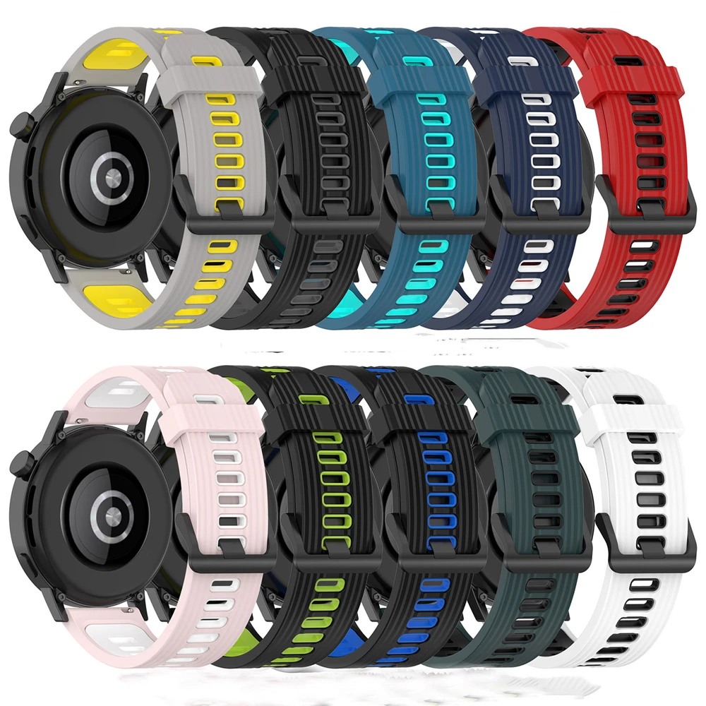 

Ремешок спортивный силиконовый для Huawei Watch GT3 46/ 42 мм, 5,5-8,7 дюйма