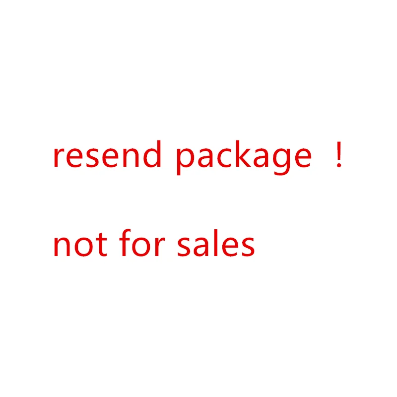 

for resending package, do not buy anything here