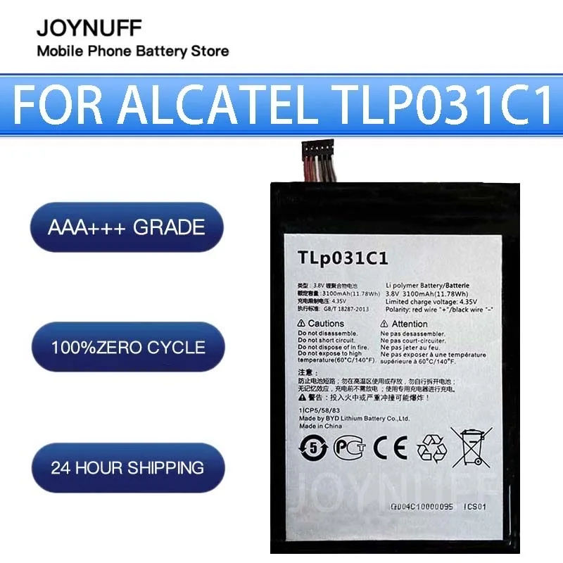 

New Battery High Quality 0 Cycles Compatible TLP031C1 For Alcatel Hero2 M812C China Mobilephone Replacement Sufficient Batteries