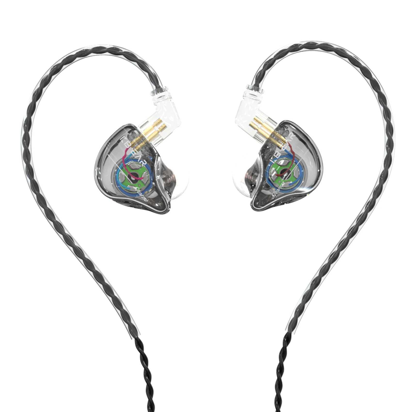 

KBEAR Storm Single Dynamic Driver In-ear Monitor 2Pin Wired Earphone HiFi Headphone Jazz Pop Music Headset Sports Fashion Earbud