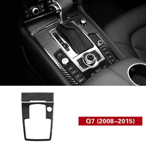 

Углеродное волокно, CD-панель, панель управления окнами, отделка панели переключения передач для Audi Q7 2008-2015, внутренняя дверь, подлокотник, кнопка, рамка, автомобильные аксессуары