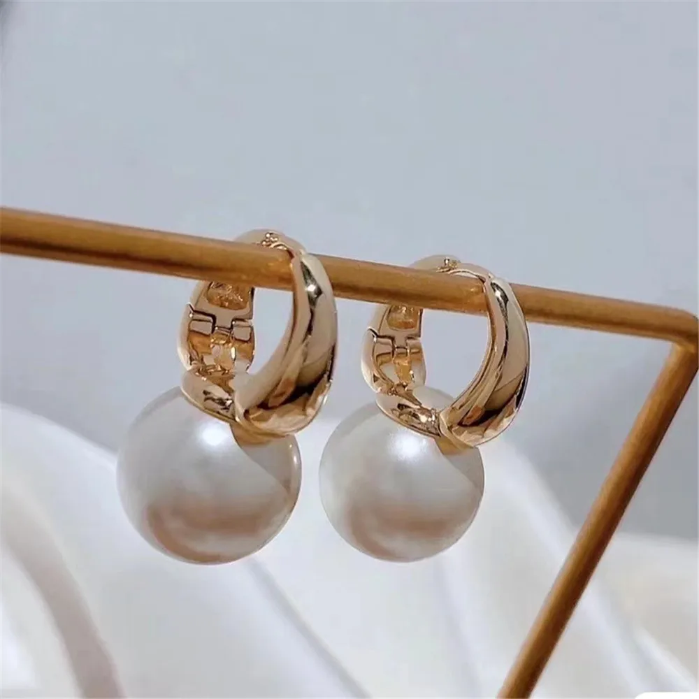 

925 Silver Pearl Beads Stud Earrings Setting Base Diy Jewelry Making Findings&Components