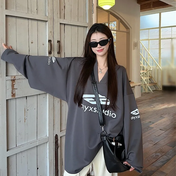 Plus Size Plus size women clothing American vintage Casual Hood Women's Winter High-Grade Chubby Girl Loose Slimming Thickene...