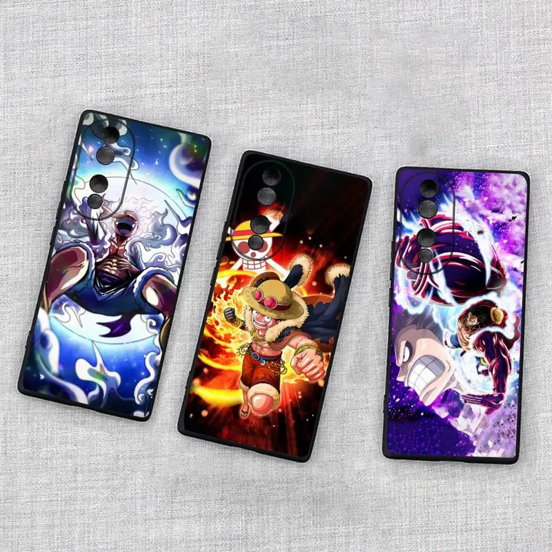 

Игрушки One Piece Monkey D. Чехол Luffy для телефона Huawei Honor 70 60 50 30 20 10 9 X 9X V30 Pro Lite View Cover