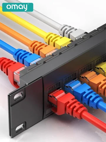 OMAY 24-портовая патч-панель Cat6