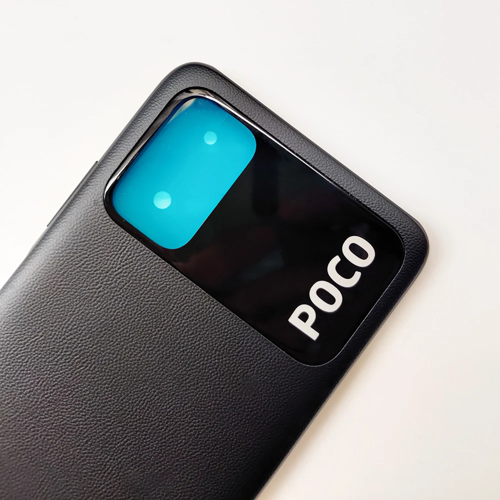 5 шт. в партии Оригинальный чехол для аккумулятора Xiaomi Poco M3 задняя панель задний