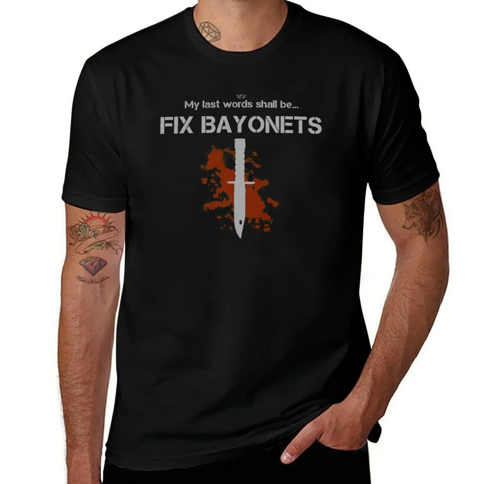 Фото Футболка Fix Bayonets, быстросохнущая легкая спортивная футболка №1