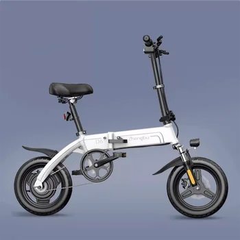 강력한 모페드 전기 자전거 접이식 유럽 전기 자전거, 배터리 포함, 이동성 스쿠터 Velo Electriques Homme 미니 자전거 DWH