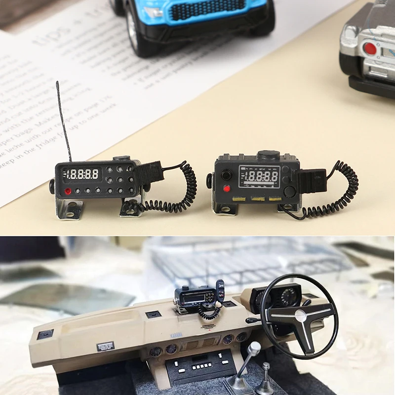 

Model Simulation Mini Car Phone Decorate for 1/10 RC Crawler Car Traxxas TRX4 Defender TRX6 AXIAL SCX10 II 90046 RC4WD D90 Part