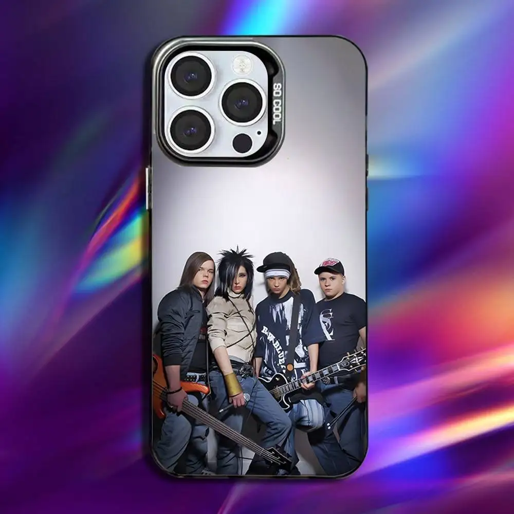 Фото Чехол для телефона Tom Bill Kaulitz Tokio Hotel для iPhone 16,15,14,13,12,11, Pro, Max, Plus, Mini, XS, SE, черный матовый жесткий бампер с защитой от падения №5