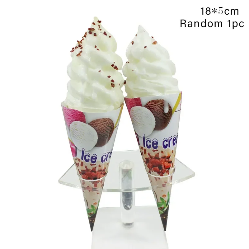 

Декоративные имитации мороженого