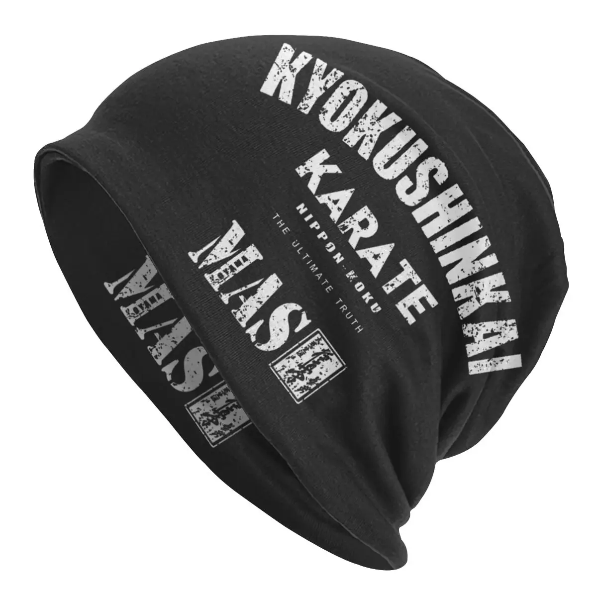 

Bonnet Hats hip hop Adult Men's Knit Hat Kyokushinkai Karate Nippon Koku cap Creative Unisex R343 Knitting Hat