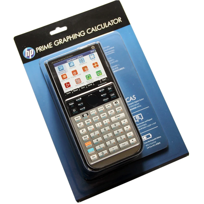 

New HP Calculator HP Prime 3.5-inch Touch Color Screen Graphic Calculator SAT/AP/IB Clear Calculator Teacher Supplies