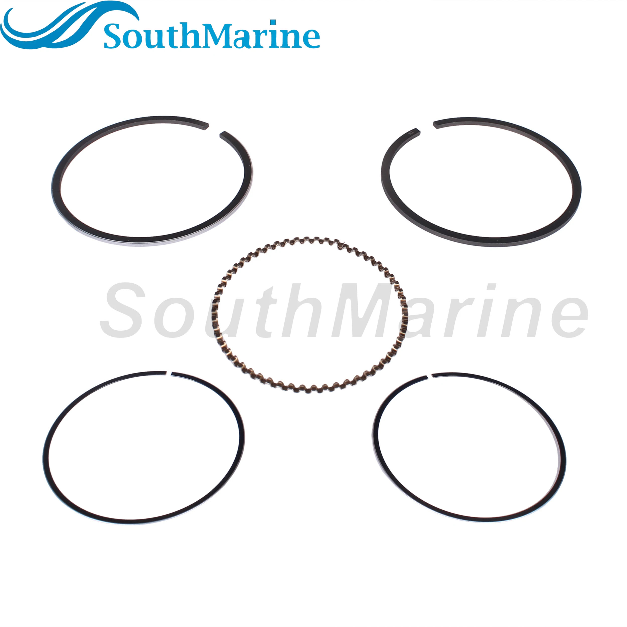 Фото Лодочный двигатель 3JD-87123-0 3JD 871230 Поршневое кольцо M STD для Tohatsu для Nissan 4HP 5HP 6HP/ 803518 T01 для Mercury Mariner №2