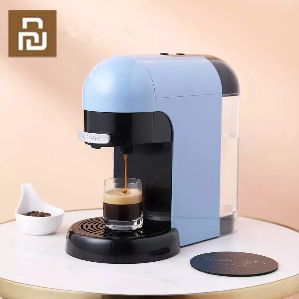 

YOUPIN SCISHARE Coffee Machine Kitchen Automatic Coffee Maker Office And Home Small Mini Espresso Coffee Machine