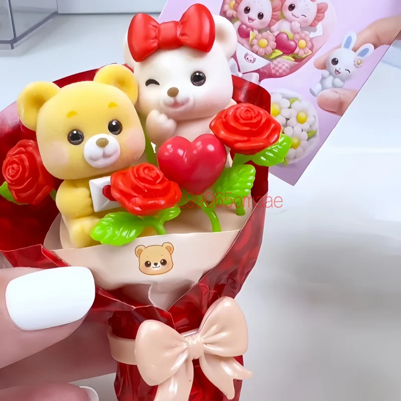 Фото Zuru Mini Brands: Загадочный шарик-сюрприз, милый мини-букет, модная игрушка-сюрприз, коллекционная фигурка животного, украшение, подарок на день рождения №1