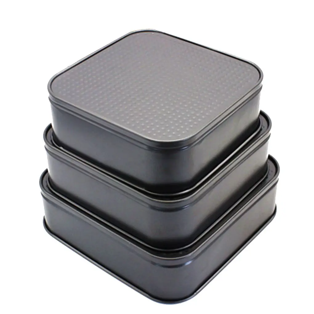 

8 9 10 Inch Square Cake Mold Non Stick Slipknot Removable Base Home Cake Mold Baking Pan Tray DIY Tools