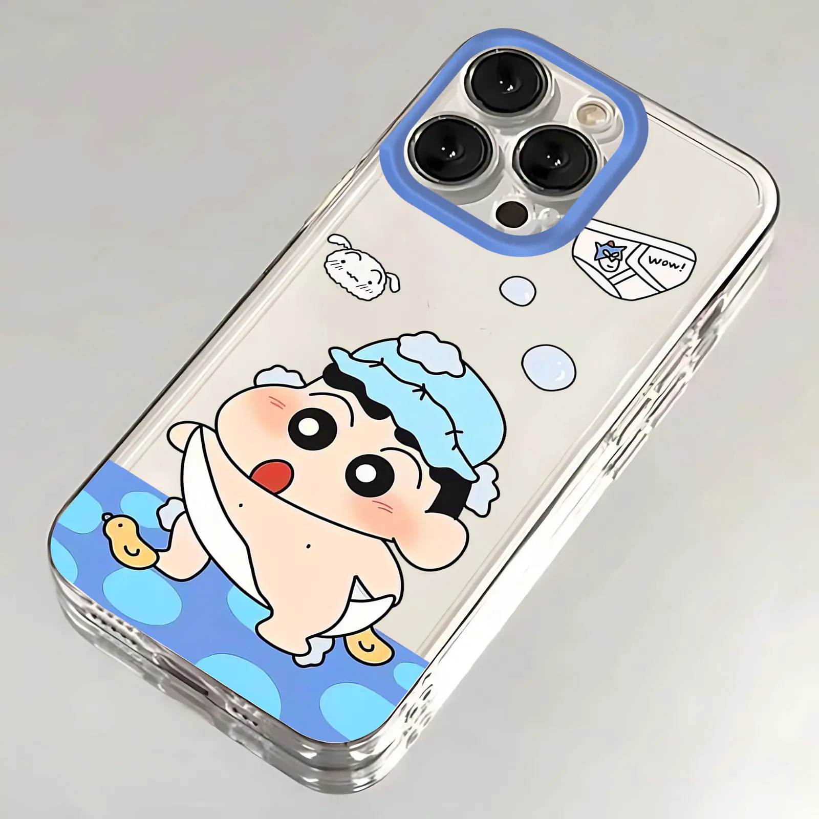 Милый прозрачный чехол для iPhone 11 12 13 14 15 16 Pro Max Mini X Xs XR 7 8 plus Se2020