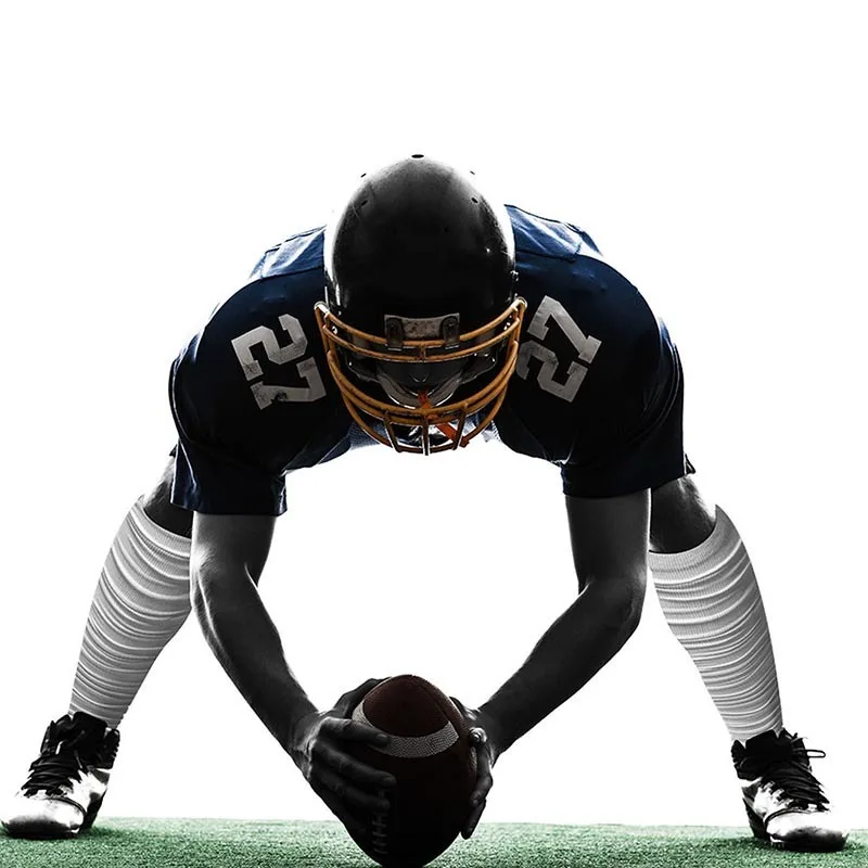 Носки для регби эластичные футбольные носки противоскользящие сверхдлинные