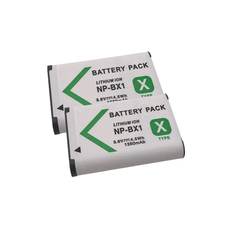 

Литий-ионный аккумулятор для Sony DSC RX1 RX100 M2 M3GWP88 RX1R PJ240E AS15 HX300 HX400 WX350 WX300, 2 шт., 3,6 В, 1350 мА · ч