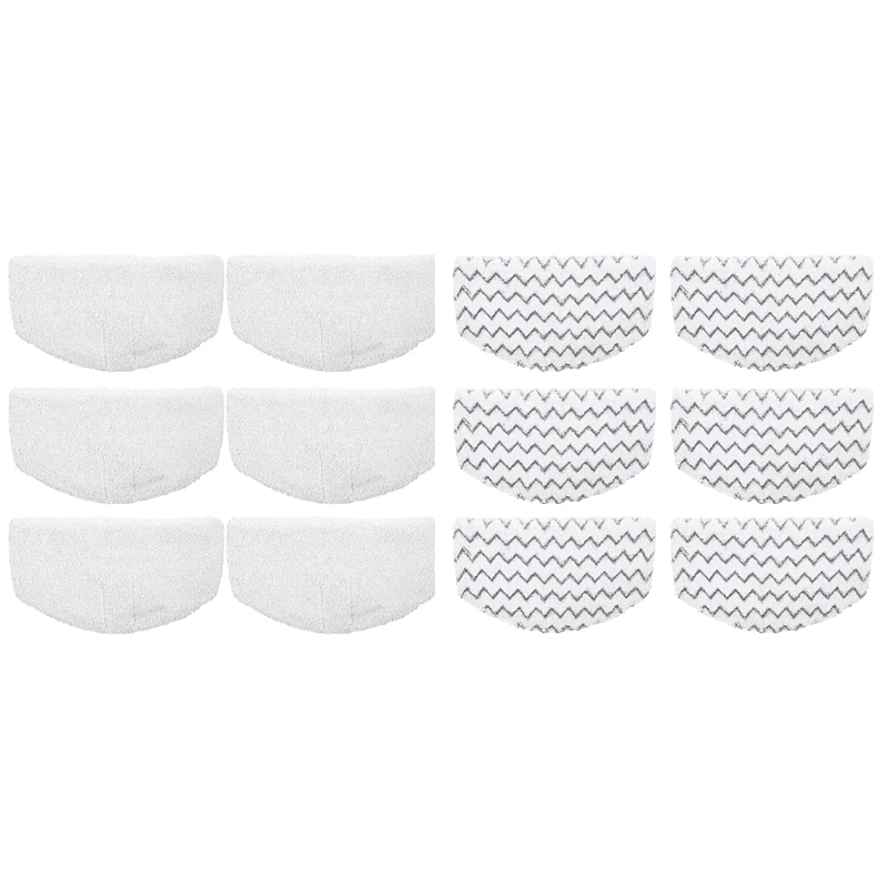 

6Pcs Washable Steam Mop Pads Replacement Pads For Bissell Hard Floor Steam Cleaner 1940 1806 1544 1440 2075 Series