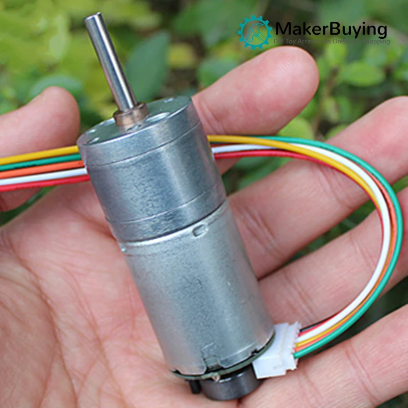 

Тип 25 370 с кодировщиком, полностью Металлическая шестерня, двигатель постоянного тока для замедления, кодовый диск, тележка, робот-мотор