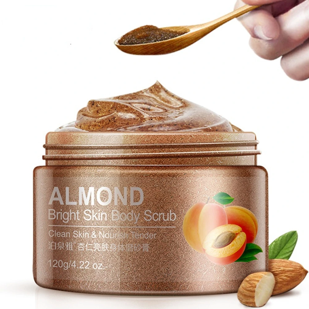 

Scrub Cream Almond Skin Facial Cleansing Face Cream Hydrating Face Scrub Exfoliating Lotion Mud Exfoliating Gel Cosmetics Raben