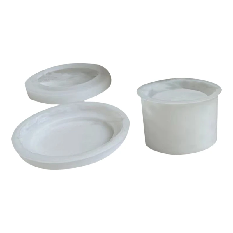 

Вставка для макияжа, чашка, шкатулка для драгоценностей, зеркальная силиконовая форма для литья смолы, ремесла, Прямая поставка