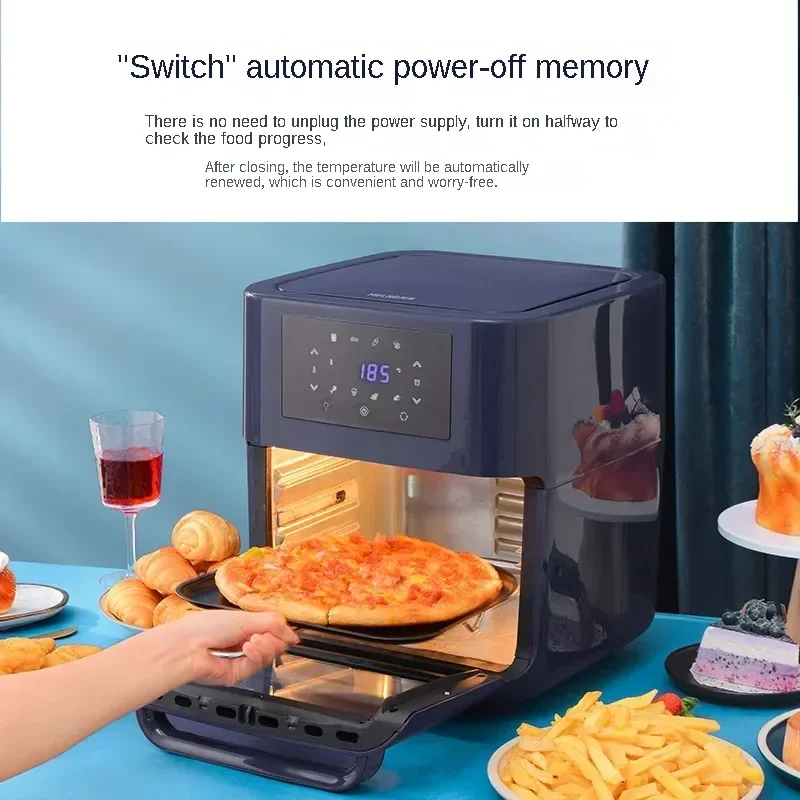 

YYHC 2023 12L Large Capacity Home Appliances Meiling Air Fryer Household Oven Multifunctional Electric Fryer Chips Maker Baking