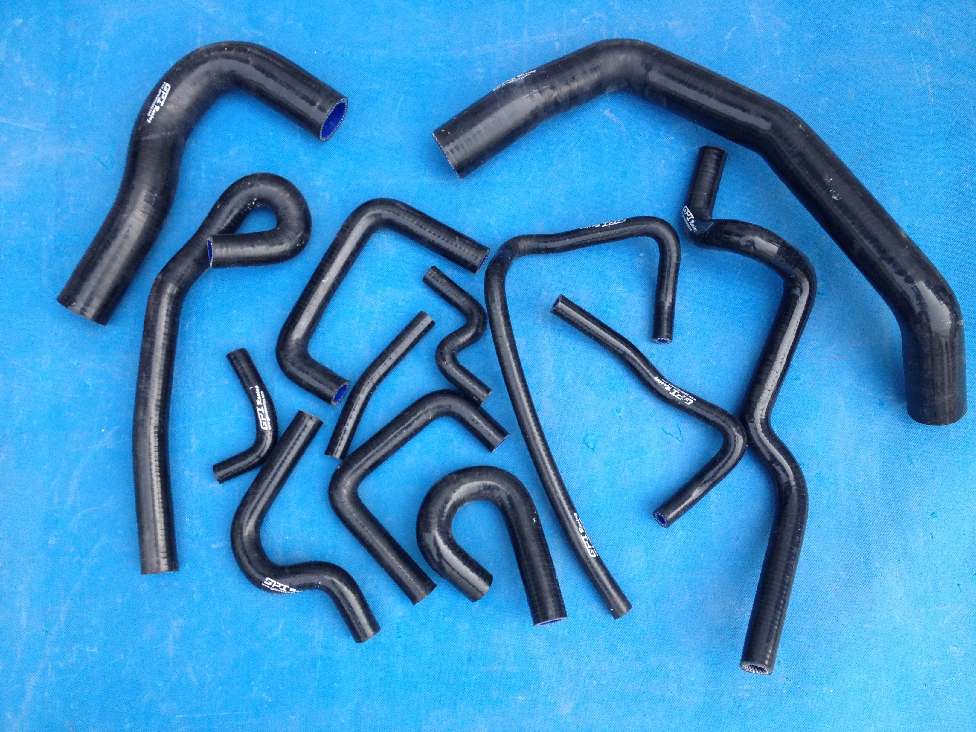 Для Nissan Skyline ECR33/R33 GTS-25T/GTS-4 RB25DET 1993-1998 годов комплект силиконовых шлангов радиатора