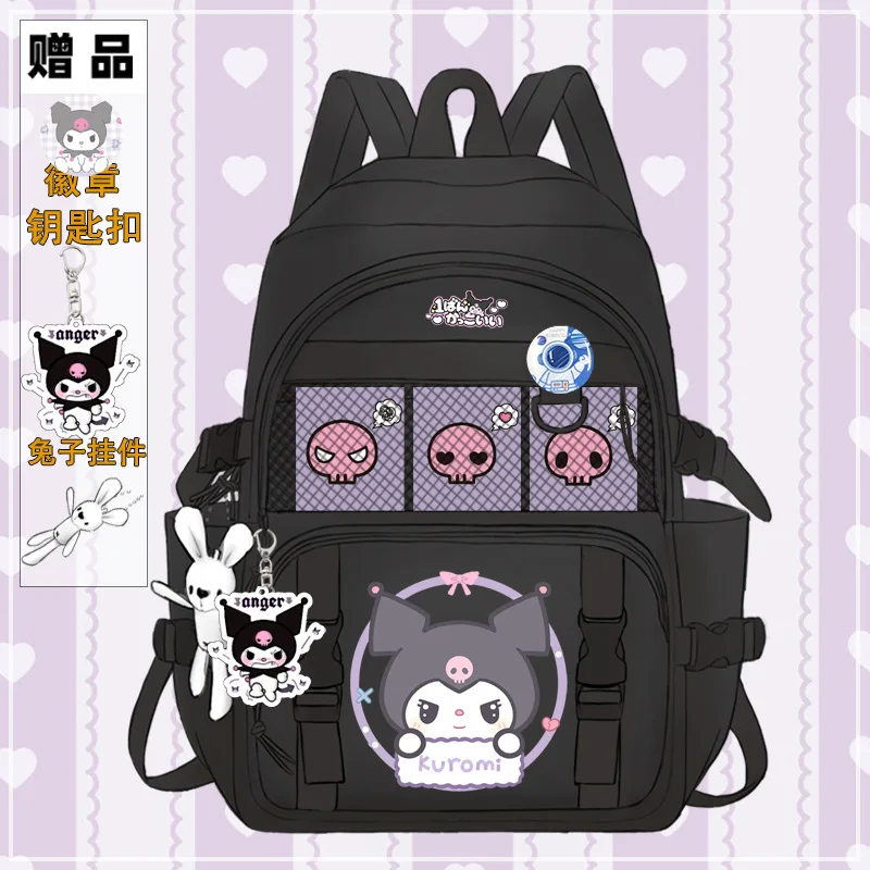 Фото Школьный ранец Sanrio Clow M, вместительный Повседневный Легкий водонепроницаемый рюкзак на плечо с мультипликационным рисунком №1