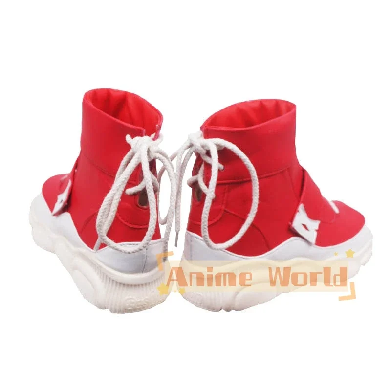 Красная обувь для косплея Кирико Хэллоуина изготовленная на заказ