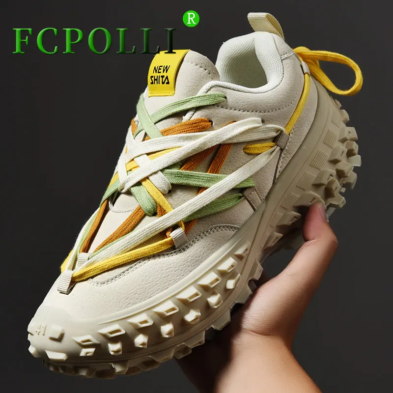 

2022 Hot Sale Sports and Leisure Shoe Unisex Luxury Brand Mens Trail Running Shoes Anti Slip Womens Walking Shoes Thick Soled