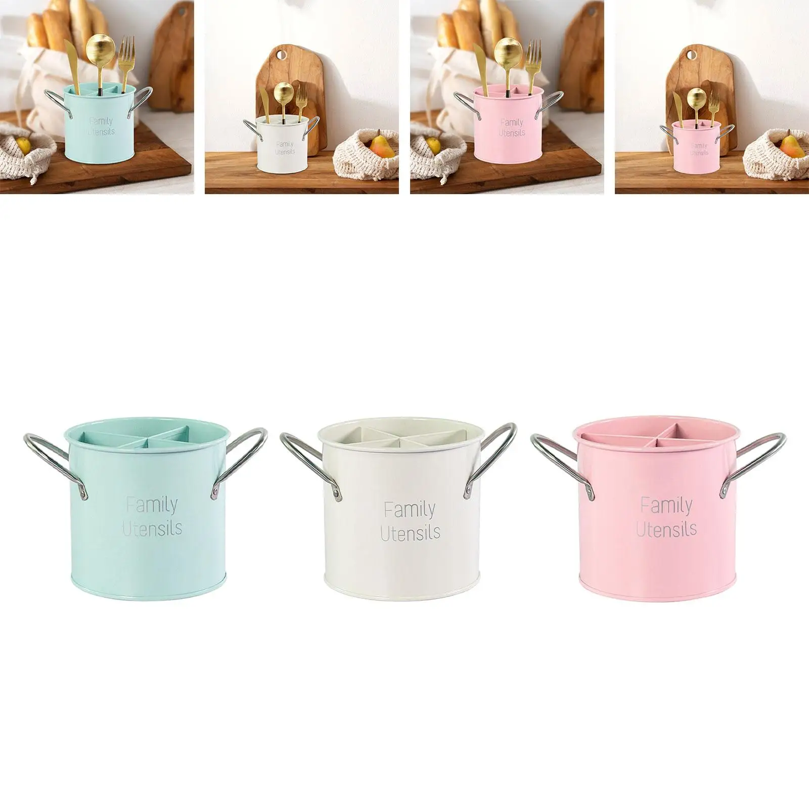 Клетка для палочек и столовых приборов с 4 отделениями