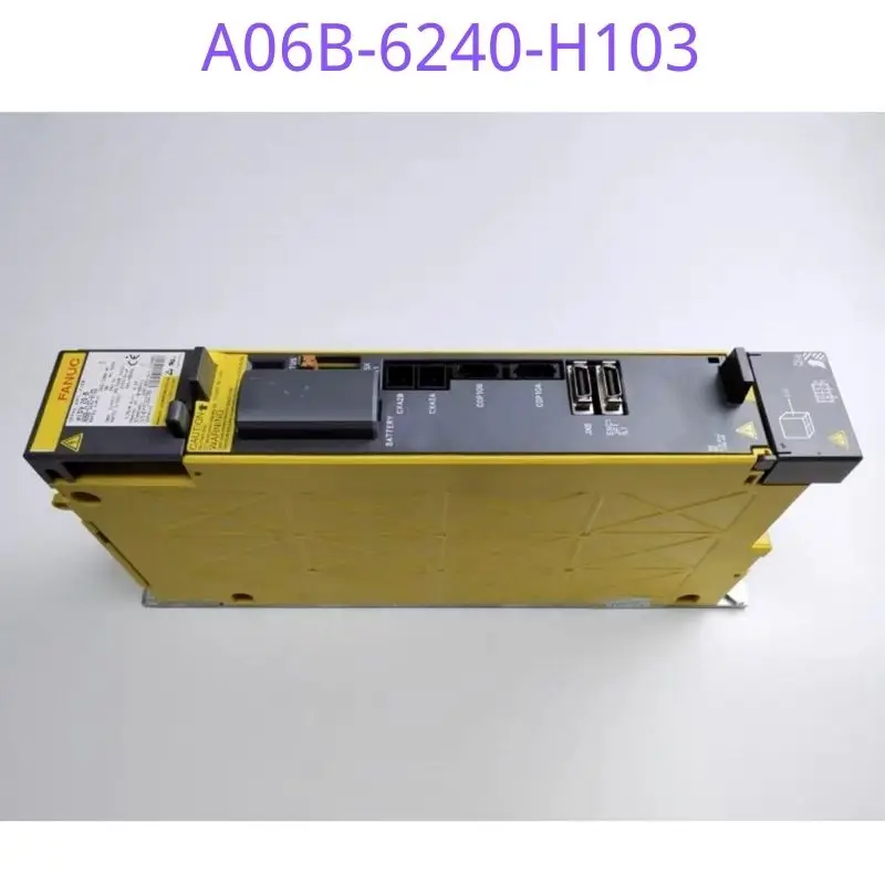 Фото Высококачественный Б/У сервопривод FANUC A06B-6240-H103 A06B 6240 H103, модуль усилителя, протестирован, в порядке. №1