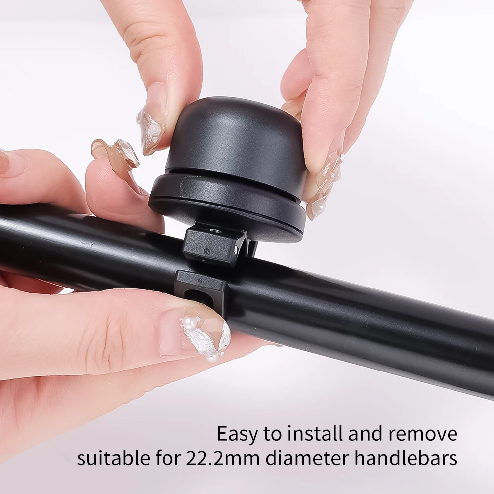 Велосипедный звонок с защитой от кражи велосипедный из алюминиевого сплава