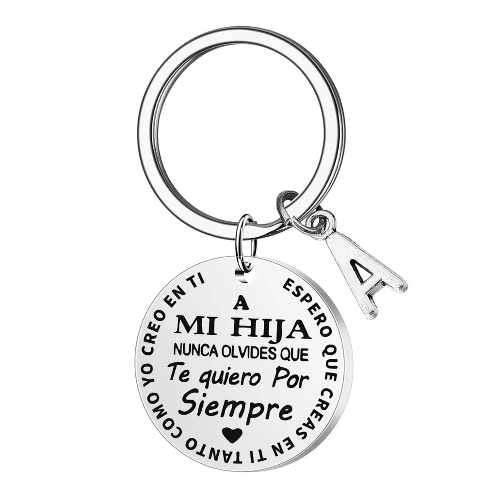 Вдохновляющий подарок на тему испанского сына дочери я люблю тебя брелок для