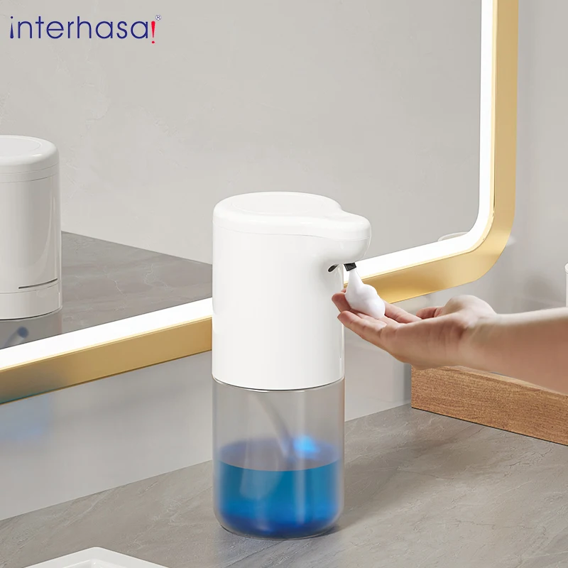 Интерхаса! Автоматический дозатор пенного мыла, умная машина для пены, домашний инфракрасный датчик, дезинфицирующее средство для рук для ванной, туалета