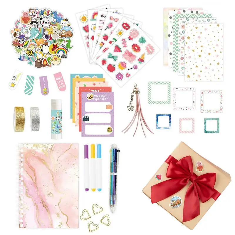 

Набор для скрапбукинга для девочек, Набор детских журналов для девочек-подростков, товары для дневных книг для девочек, Набор принадлежностей для памяти