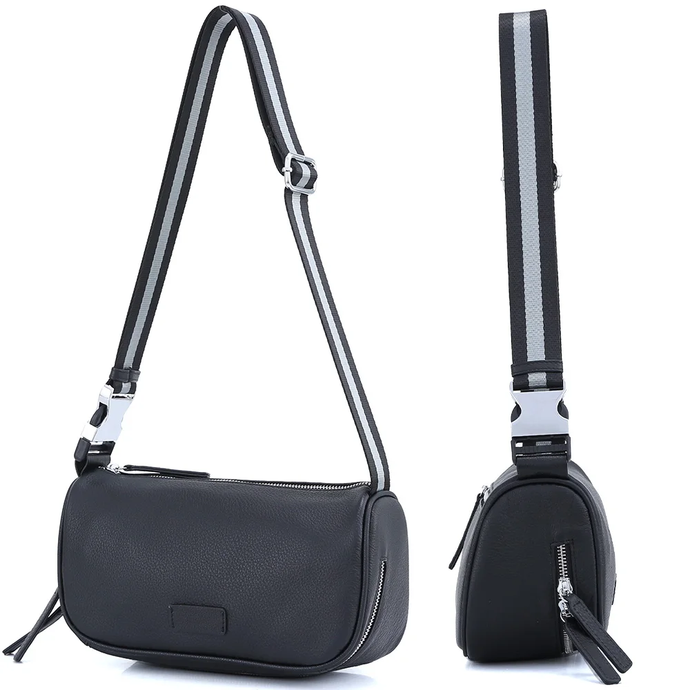 Сумка нагрудная Zency женская из натуральной кожи Простой повседневный мессенджер