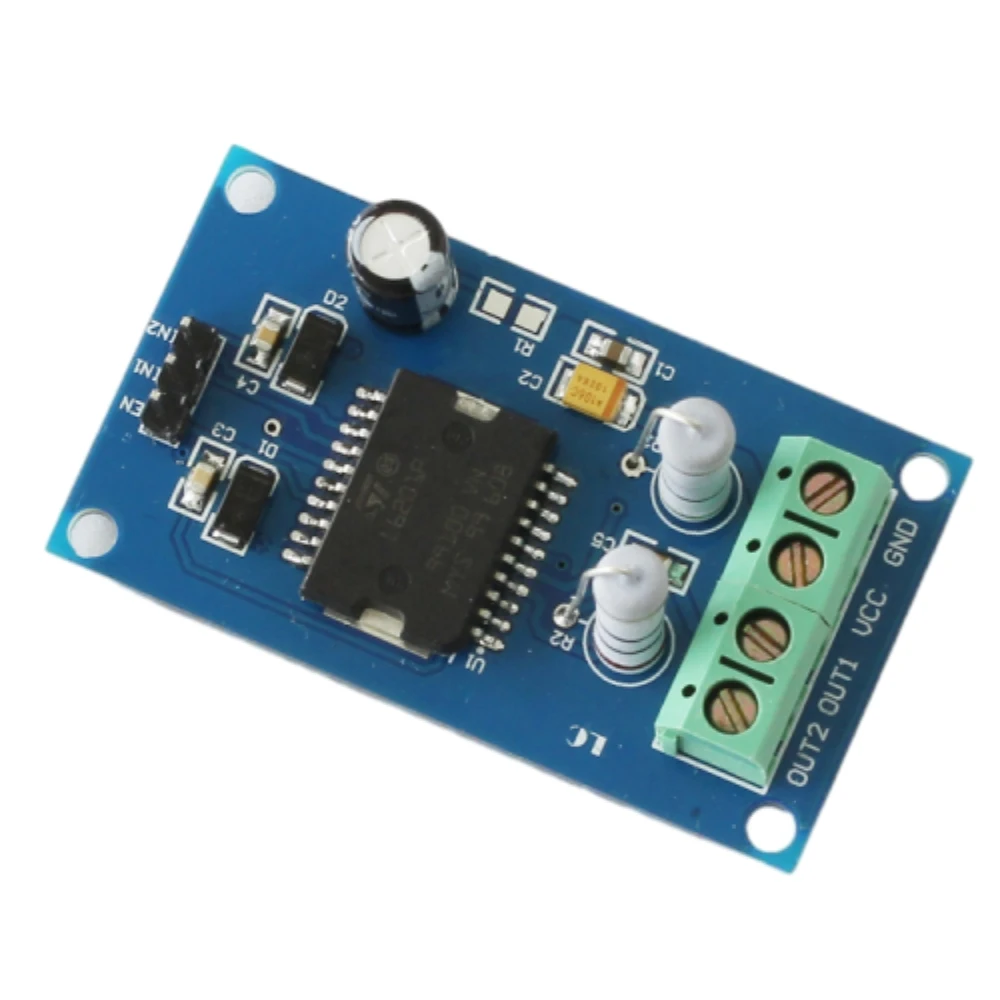 Модуль привода двигателя постоянного тока L6201 MCU 4A 20 Вт макс. плата управления